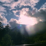太陽と雲