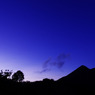 夕暮れの鹿島槍