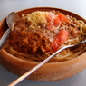 ミートソースのスパゲッティ