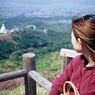仙酔峡に佇む志保美