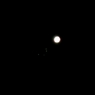 木星と衛星４個。