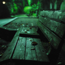 green bench