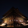 月夜の善光寺 御開帳