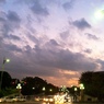 都会の夕焼け？・・・