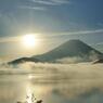 富士山：本栖湖から