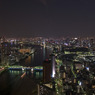 東京湾を望む