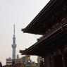 スカイツリーと浅草寺