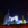 夜の発電所