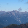 穂高連峰を仰望す