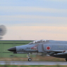 F-4　ファントム　着陸　流し撮り