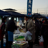 備前岡山京橋朝市で