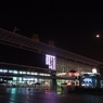 夜の上海駅