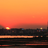 夕暮れ
