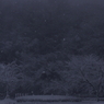 雪の眉山より