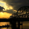 佐賀六角川～夕景