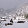 五箇山　一時の晴れ間