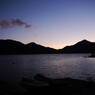 中禅寺湖の夕景