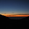 立山の夕日