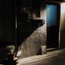 夕暮れの街　ひっそりと