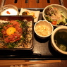 【ユッケ丼定食】＠牛兵衛