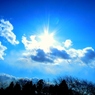 空、雲、太陽