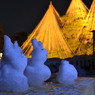 雪のオブジェ