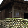 光悦垣の庭