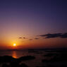 九十九島×夕日