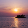 宍道湖の夕日