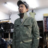 【+8 PARIS ROCK 】Crashed Military Shirt J