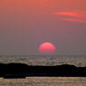 丹後半島　間人の夕陽　３