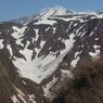 鳥海山の残雪