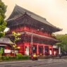 雨の増上寺