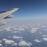 沖縄上空にて