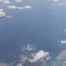 沖縄上空にて２