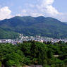 福島県　若松城（鶴ヶ城）からの眺望