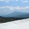 残雪と裏岩手山