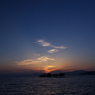 宍道湖の夕景