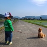田舎にて。甥っ子。