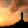 石垣の夕景1