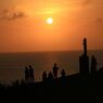 石垣の夕景2