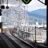新幹線ホームから