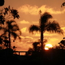 California sun set 