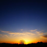 大地の夕暮れ