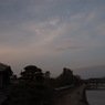 夕焼け染まる風