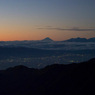 下界と富士山