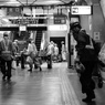 大久保駅 深夜の作業開始