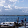 あの日の海と雲