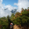 初秋の登山道