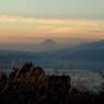 富士山と諏訪湖